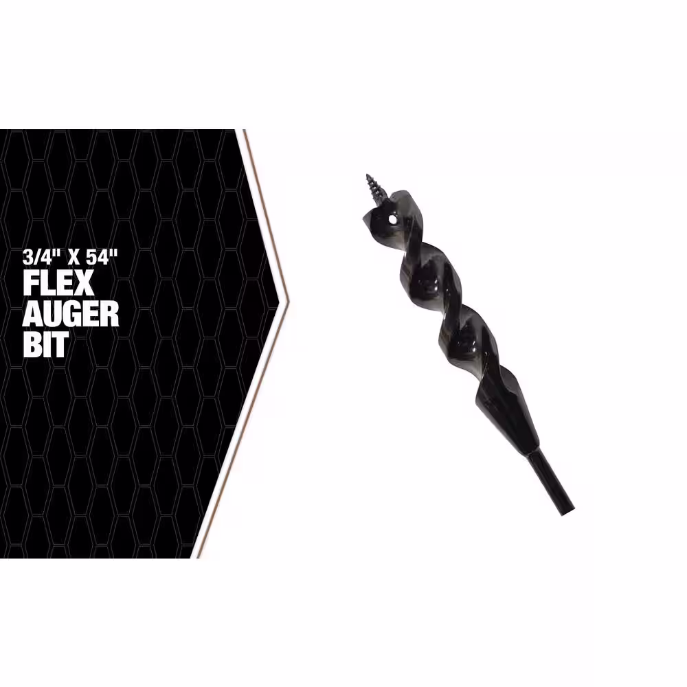 Southwire 3/4 in. x 54 in. Flex Auger Bit