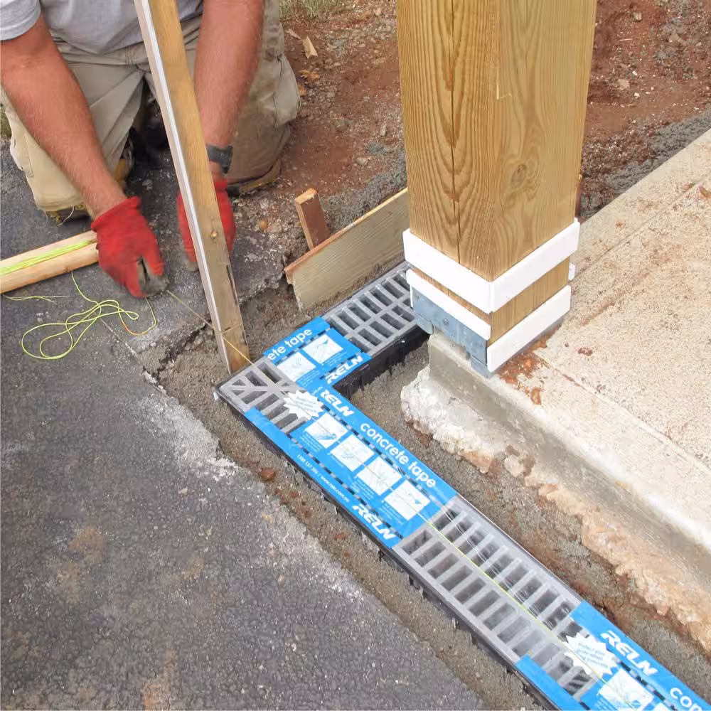 RELN 4.75 in. x 30 ft. Channel Grate Concrete Tape