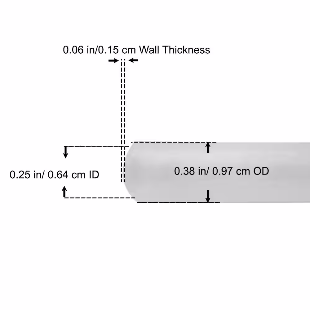 Everbilt 3/8 in. O.D. x 1/4 in. I.D. x 25 ft. Polyethylene Tube