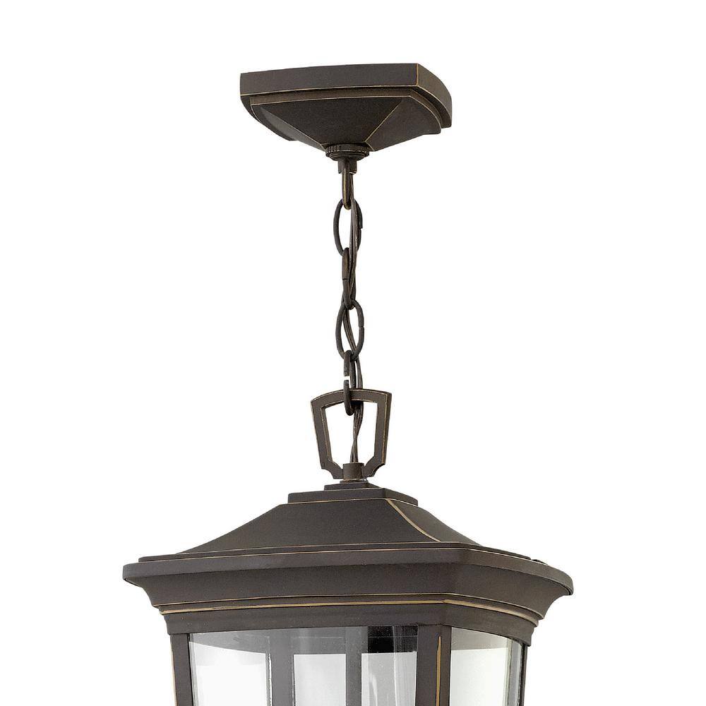 HINKLEY Bromley 3-Light Oil Rubbed Bronze LED Outdoor Pendant Light