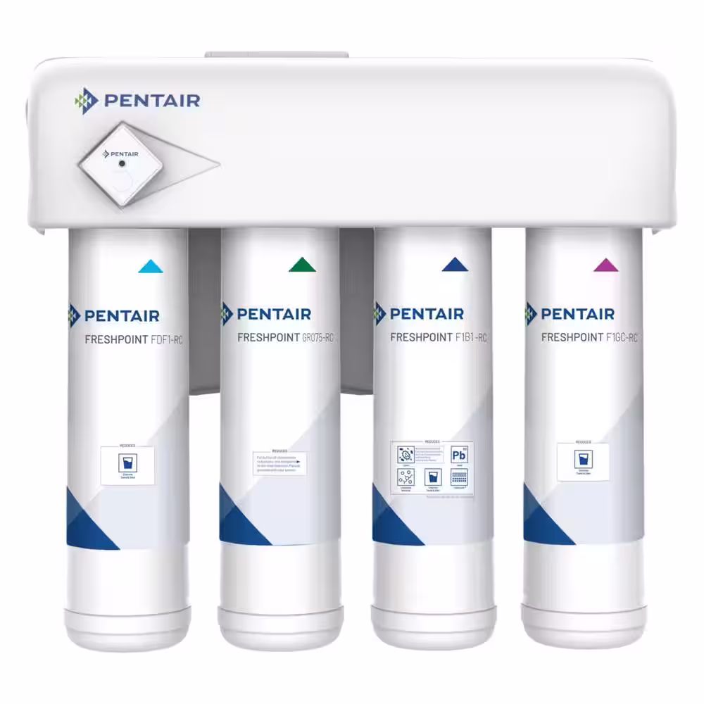 PENTAIR FreshPoint 4-Stage Reverse Osmosis Under Sink Water Filtration System