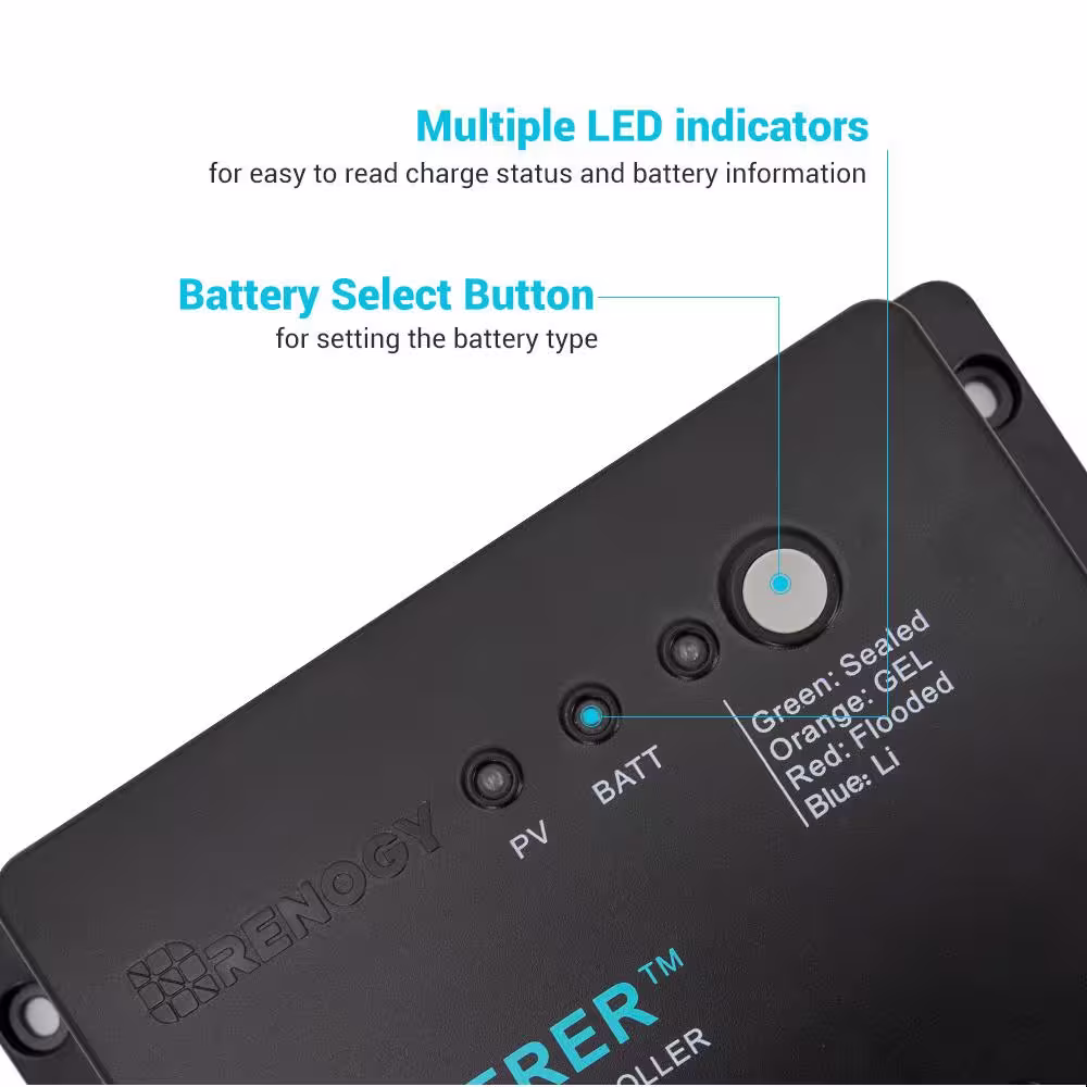 Renogy Wanderer Li 30 Amp PWM Charge Controller