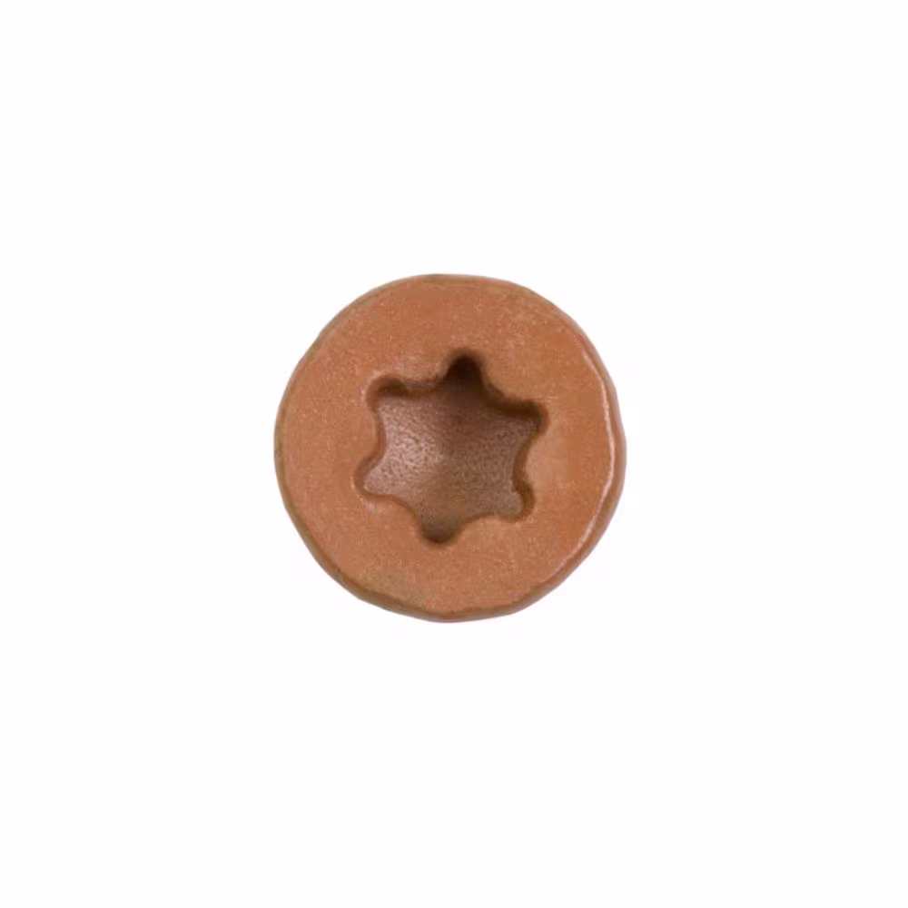 Deckmate #9 x 2-1/2 in. Star Flat-Head Wood Deck Screw (1 lb.-Pack)