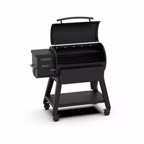 Louisiana Grills 1000 Black Label Pellet Grill with WiFi Control in Black
