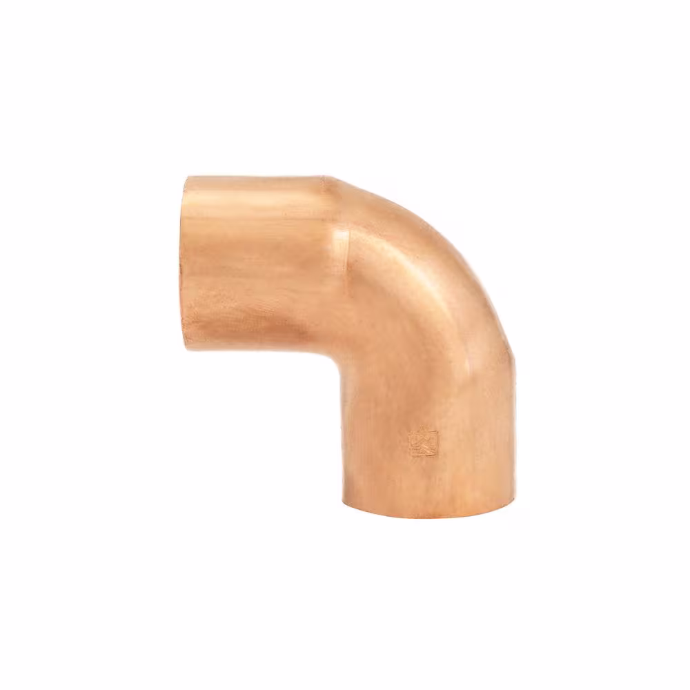 Everbilt 3/4 in. Copper Pressure 90-Degree Cup x Cup Elbow Fitting