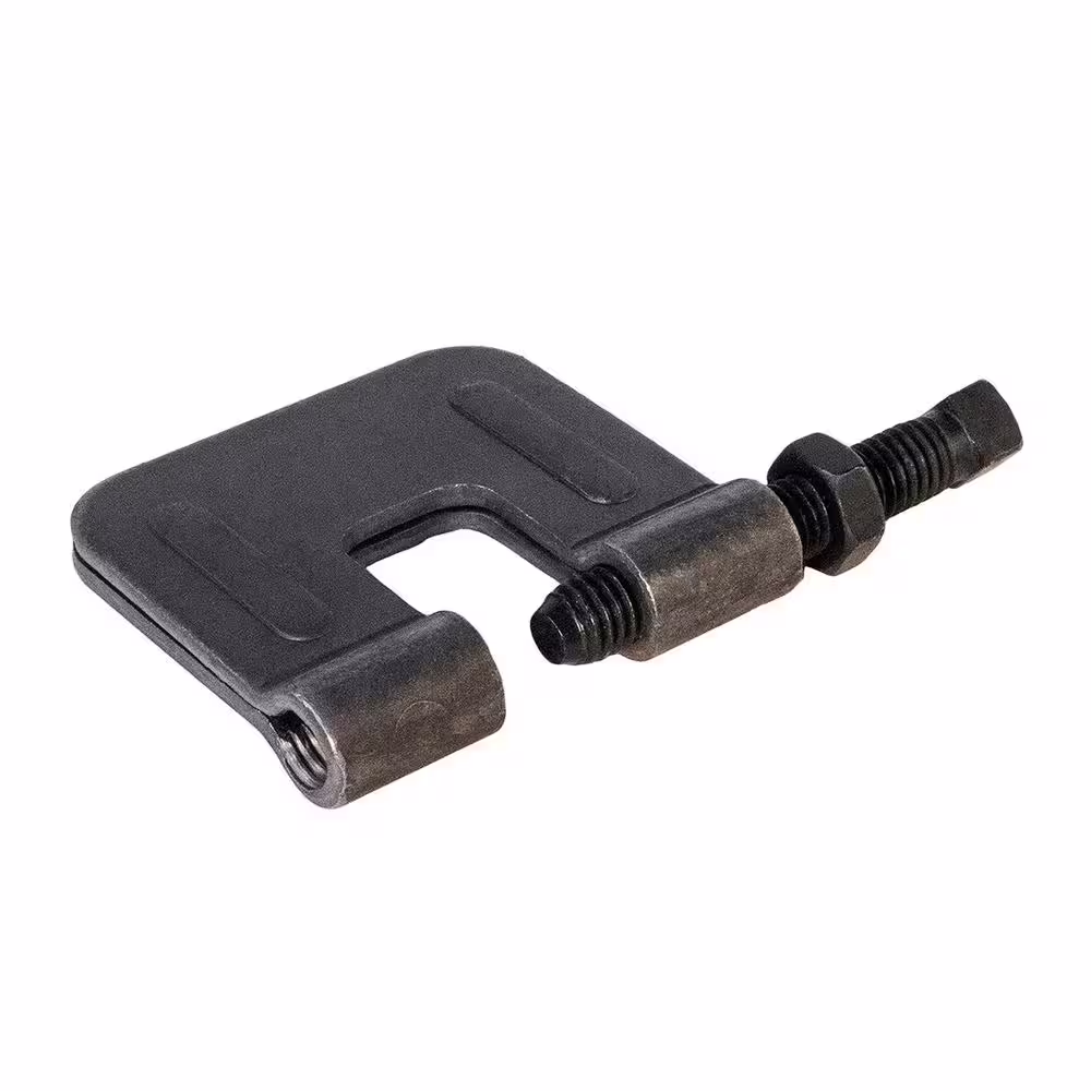 The Plumber's Choice 1/2 in. C-Clamp Rod Anchor for Beam, Uncoated Steel (10-Pack)