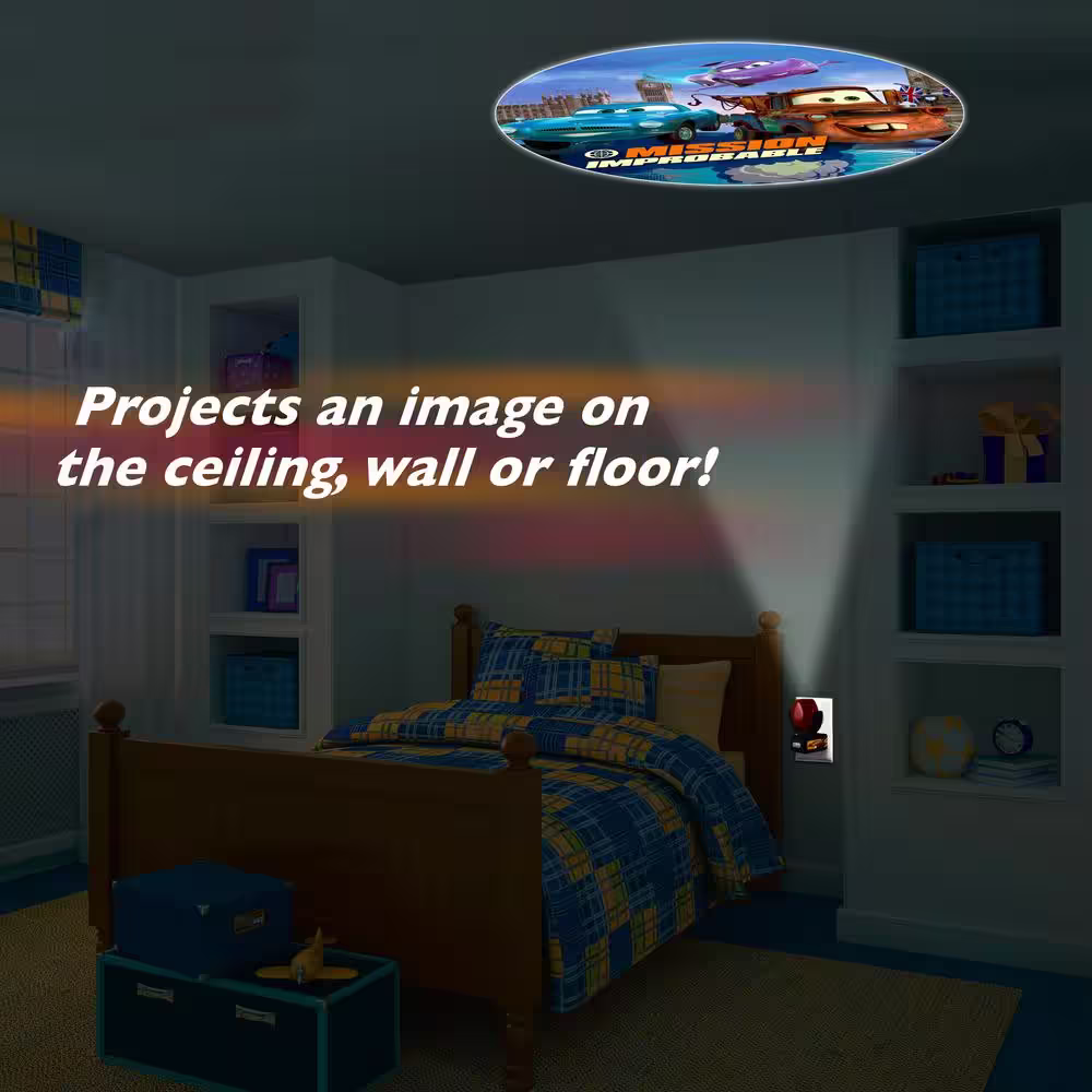 Projectables Disney/Pixar's Cars LED Plug-In Night Light