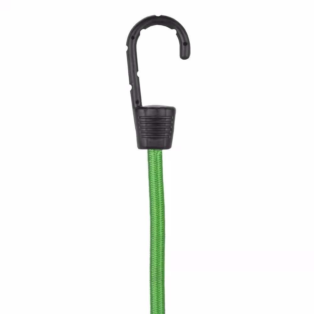 SmartStraps 24 in. Standard Green Bungee Cord with Hooks - 2 pack