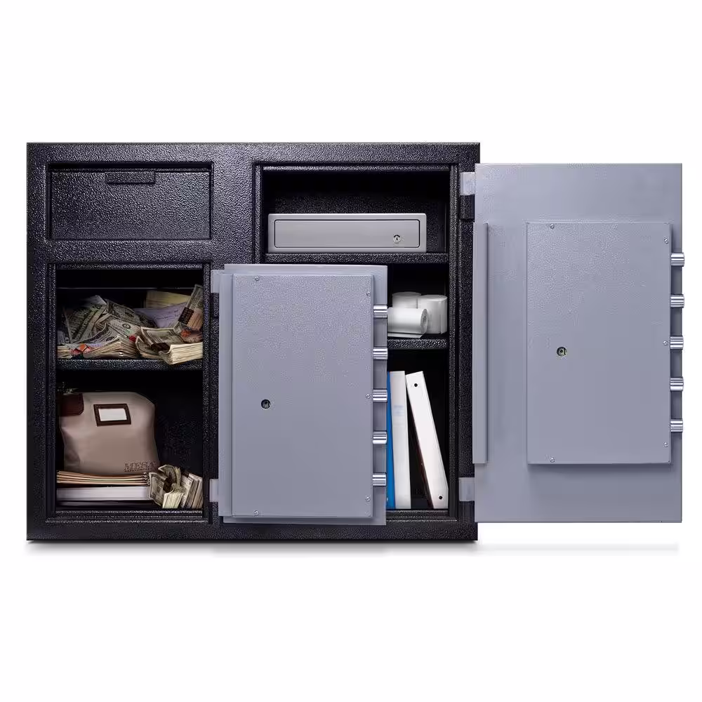 MESA 6.7 cu. ft. Two Combination Locks Depository Safe