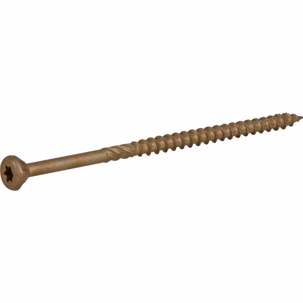 Everbilt #10 x 4 in. Star Drive Flat Head Exterior Wood Screws (260-Pack)