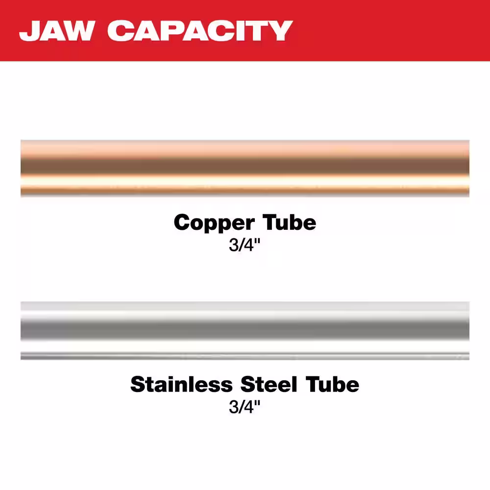 Milwaukee M12 Force Logic 3/4 in. Copper Press Tool Jaw