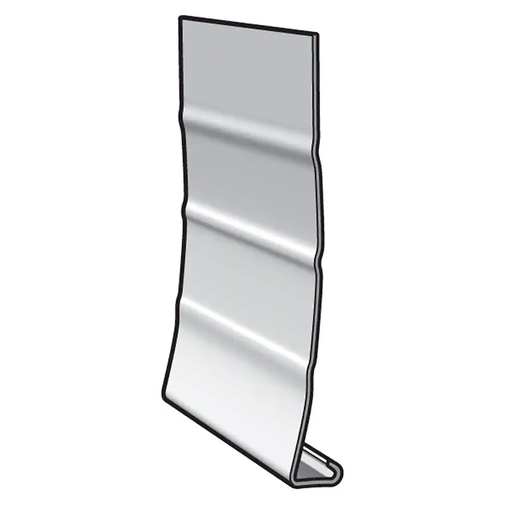 Ply Gem 0.09 in. x 8 in. x 12.5 ft. White Vinyl Fascia