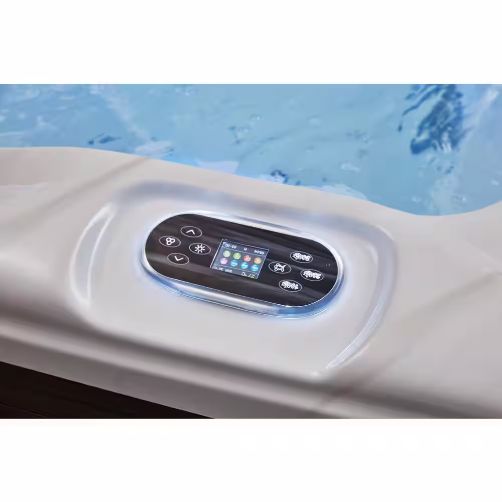 Luxury Spas Victoria 6-Person Lounger Hot Tub with Bluetooth