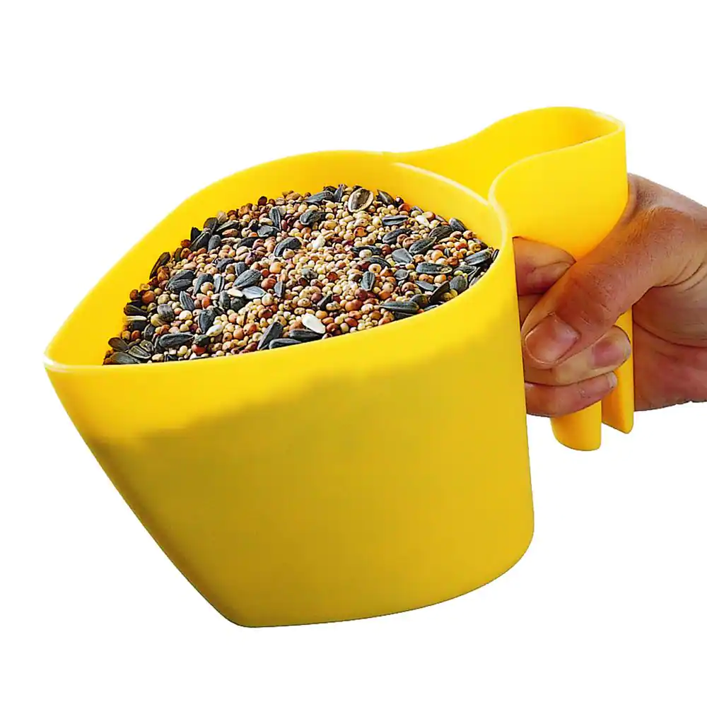Perky-Pet Scoop-N-Fill Bird Seed Scoop - 4 Cup Capacity