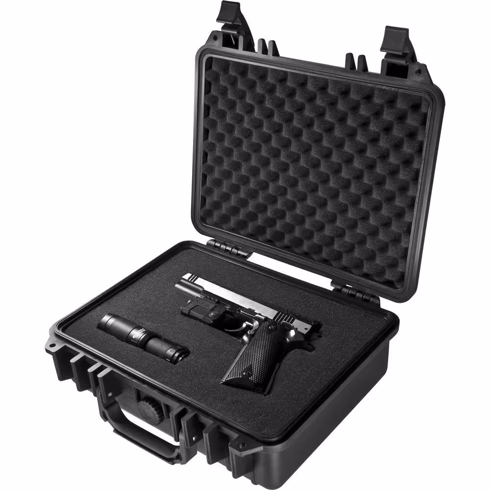 BARSKA Loaded Gear 13 in. HD-200 Hard Tool Case in Black