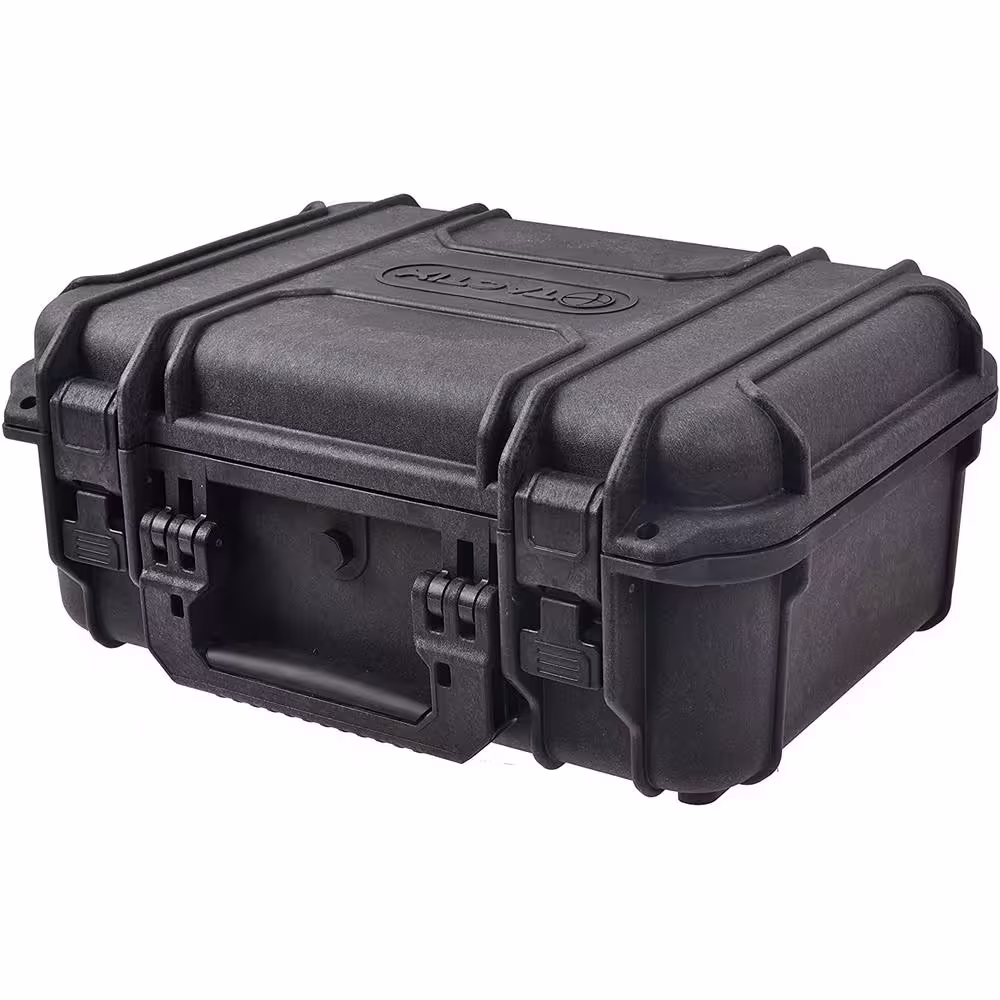 TACTIX 16.25 in. Black Portable Tough Case