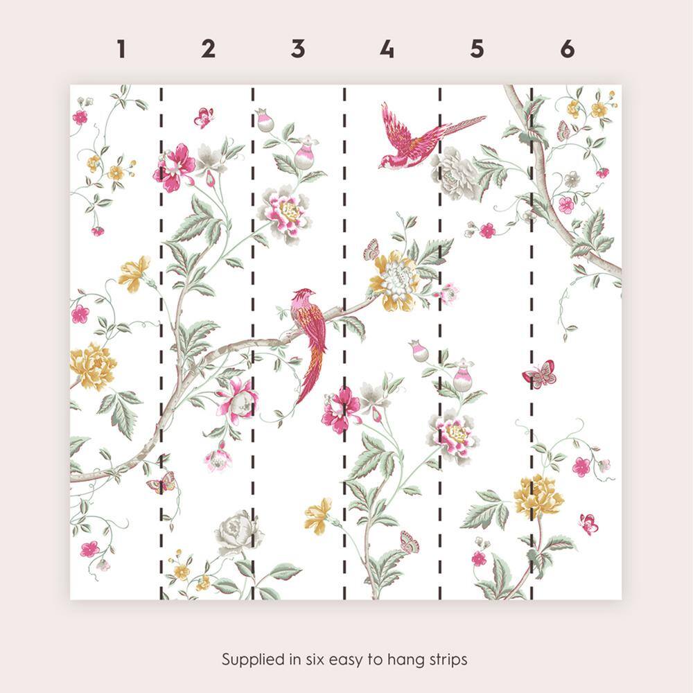 Laura Ashley Summer Palace Peony Unpasted Removable Mural