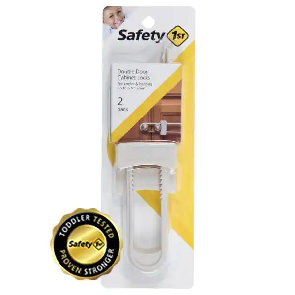 Safety 1st Double Door Slide Lock (2-Pack)