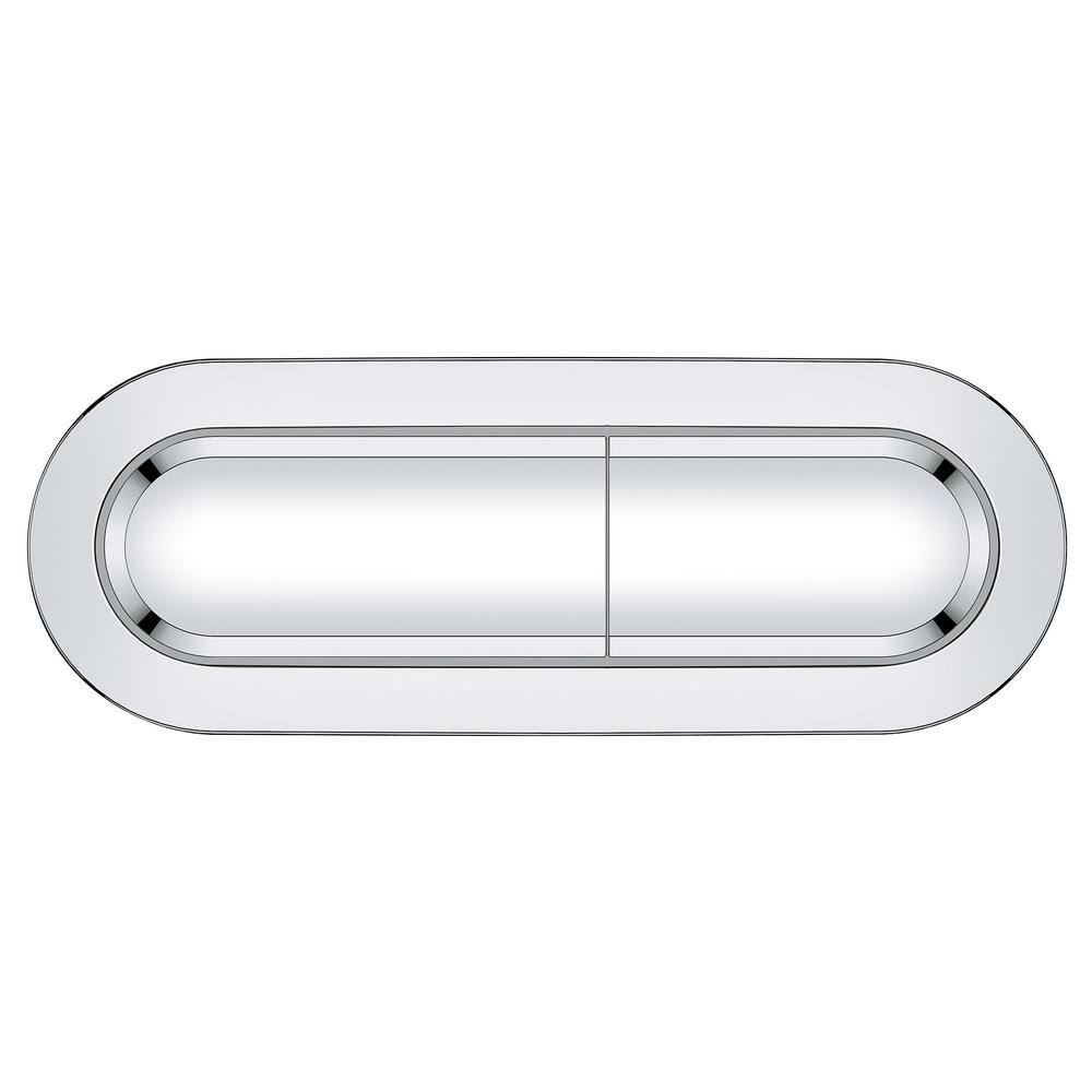 GROHE Essence Dual Flush Actuator, StarLight Chrome