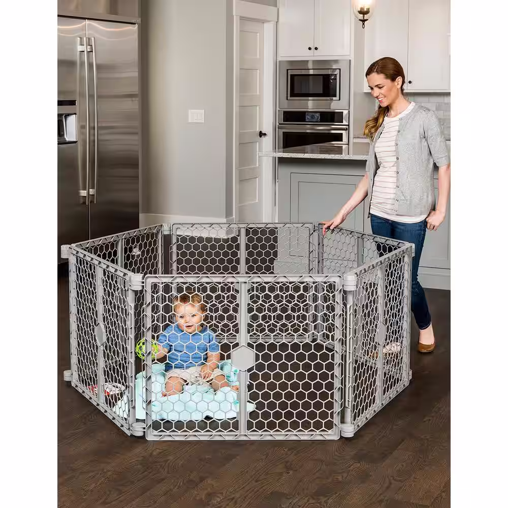 Regalo 26 in. Plastic Play Yard