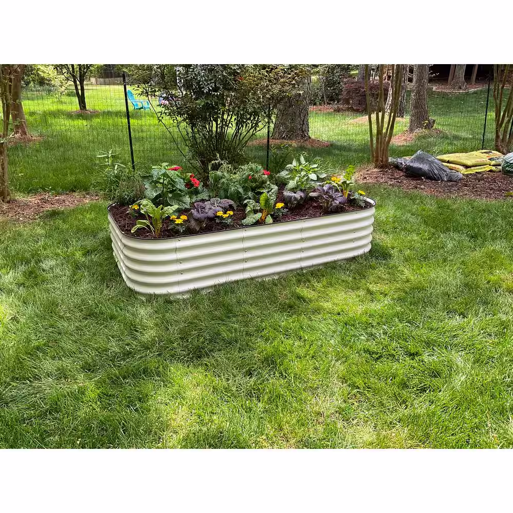 Frame It All 9-in-1 Modular Metal Raised Garden Bed Kit
