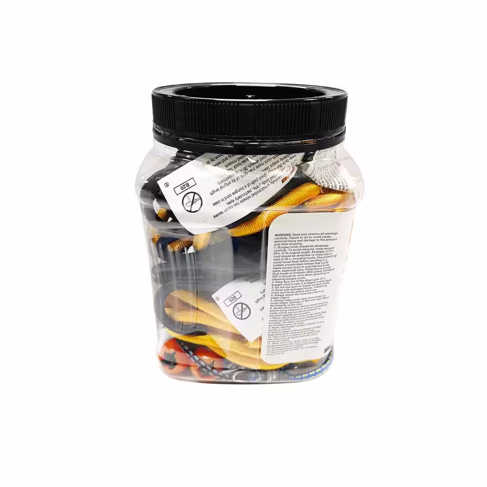 HDX Super Strong Bungee Assortment (24-Piece)