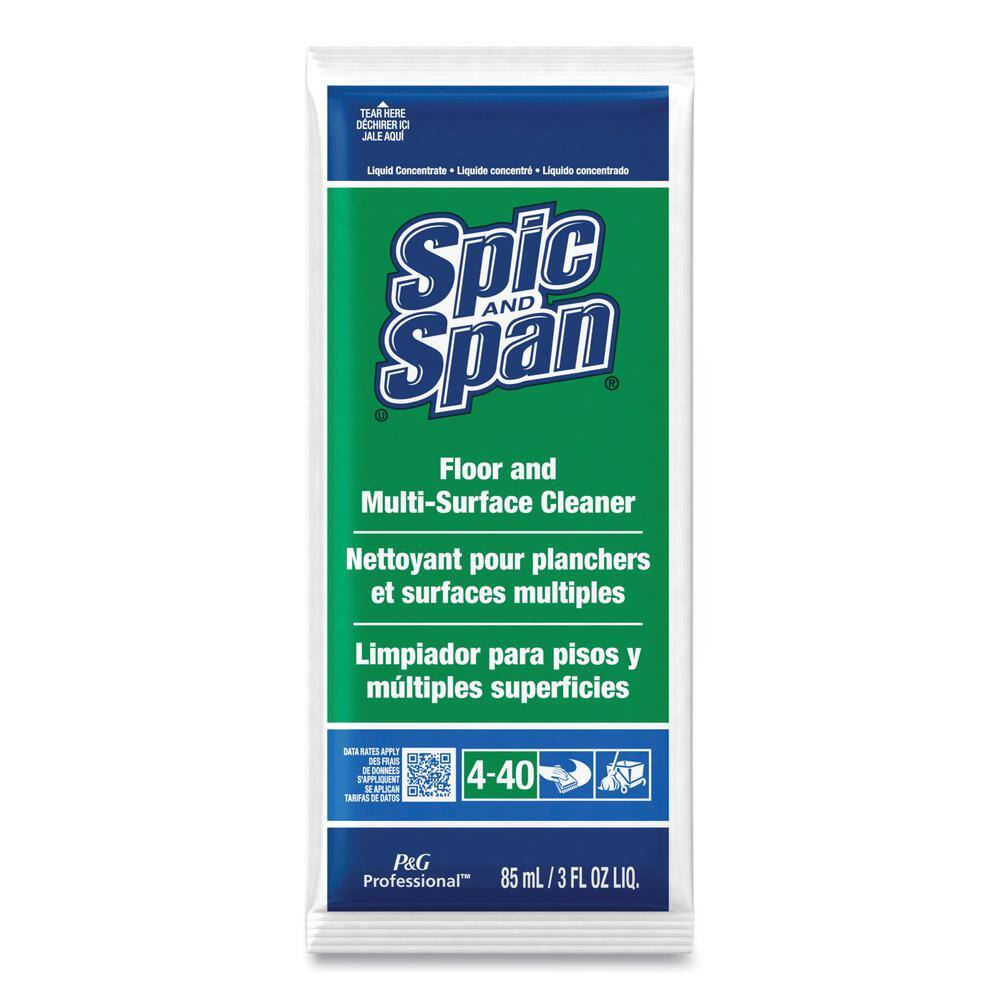 Spic and Span 3 oz. Liquid Floor Cleaner Packet (Case of 45)