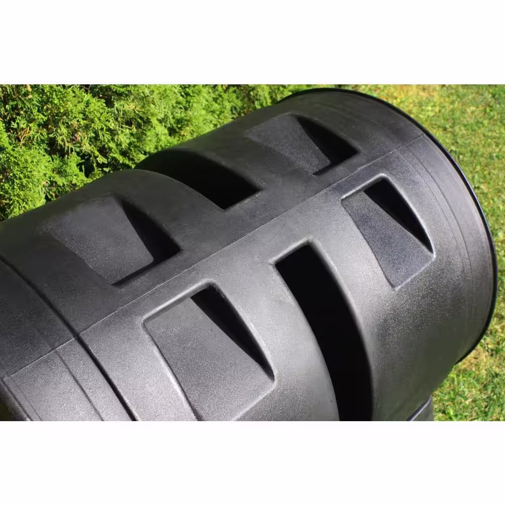 None 11 cu. ft. Black Compost Wizard Dual Senior