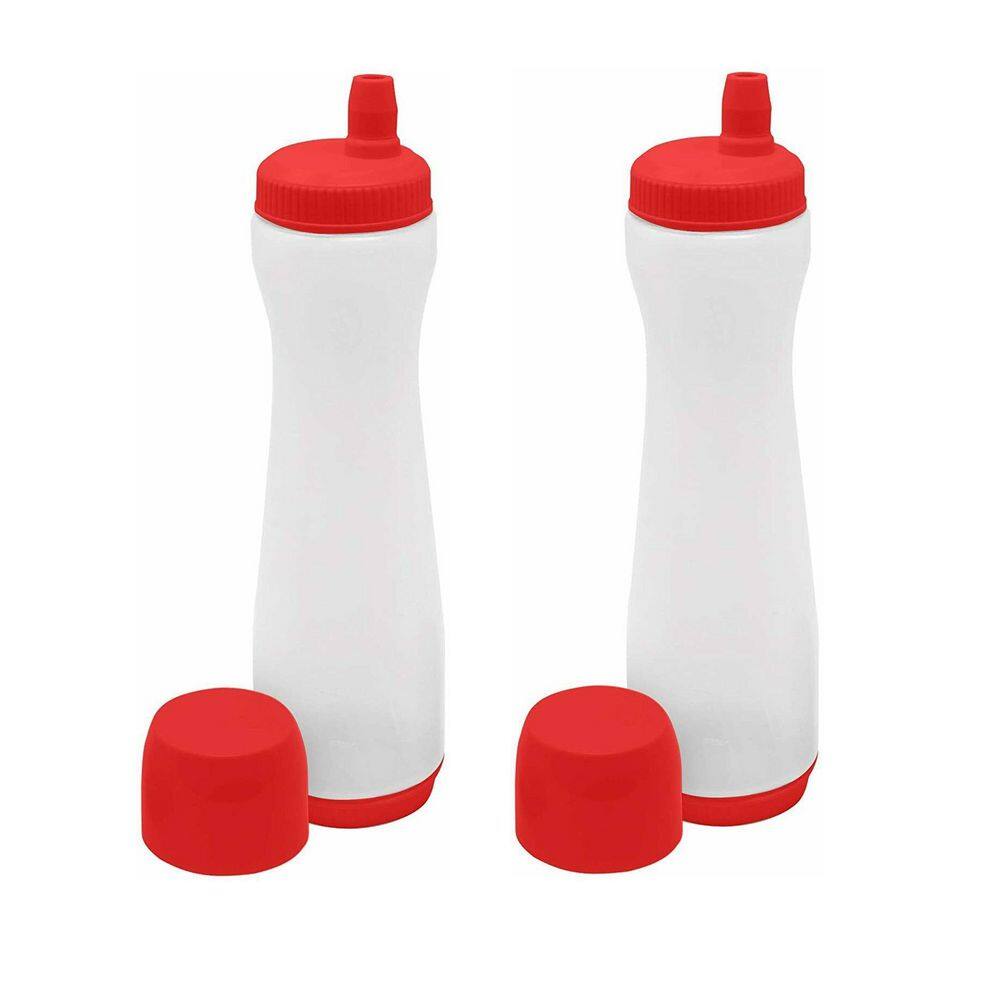 None 24 oz. Batter Holder Dispensers - Mix, Pour and Store (Set of 2)