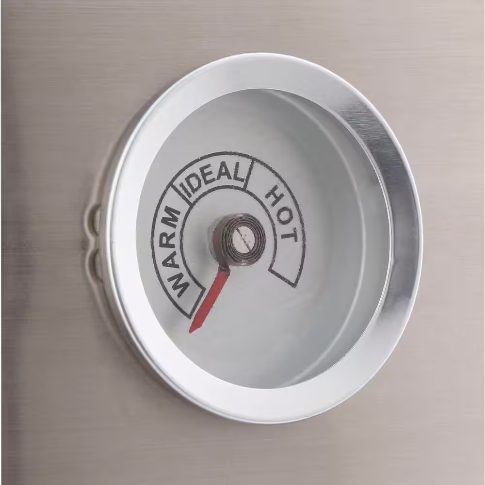 Americana Double Grid Electric Water Smoker in Stainless Steel