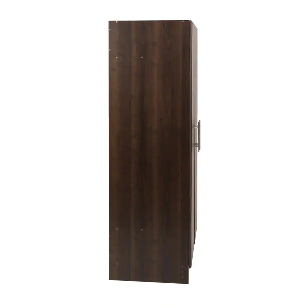 Prepac Elite Espresso Wardrobe Cabinet with Storage 32 in W. x 65 in H. x 21 in D.