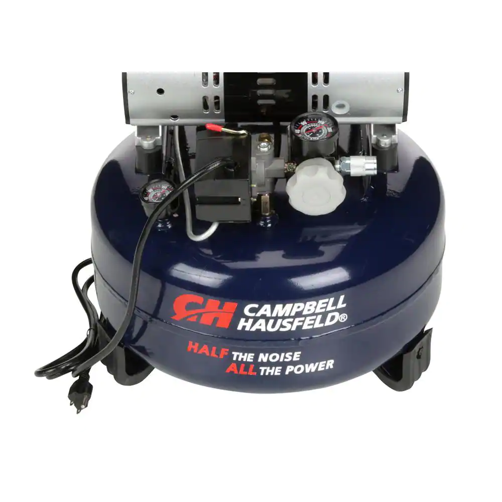 Campbell Hausfeld 6 Gal. Electric Pancake Quiet Air Compressor