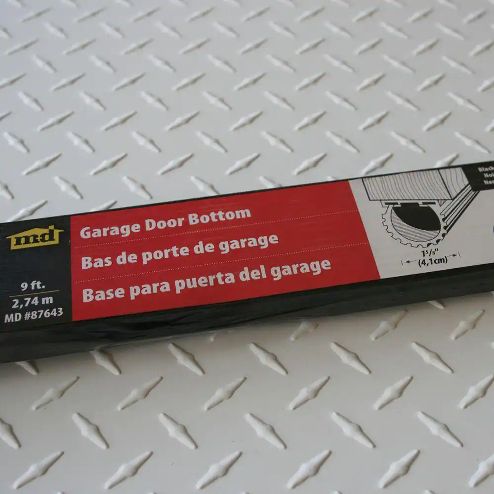 M-D Building Products 1-5/8 in. x 18 ft. Aluminum and Vinyl Garage Door Bottom
