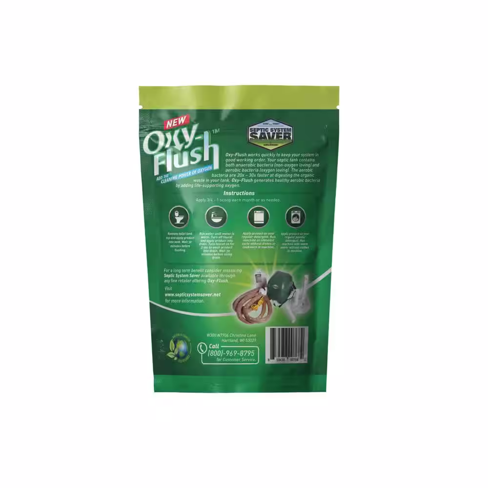 Septic System Saver Oxy-Flush