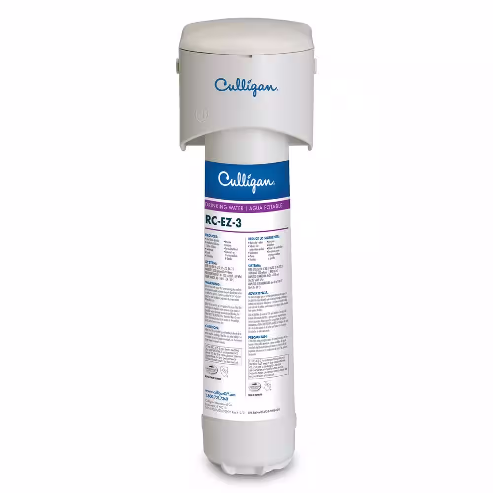 Culligan EZ-Change Under-sink Drinking Water Filter Advanced Water Filtration System
