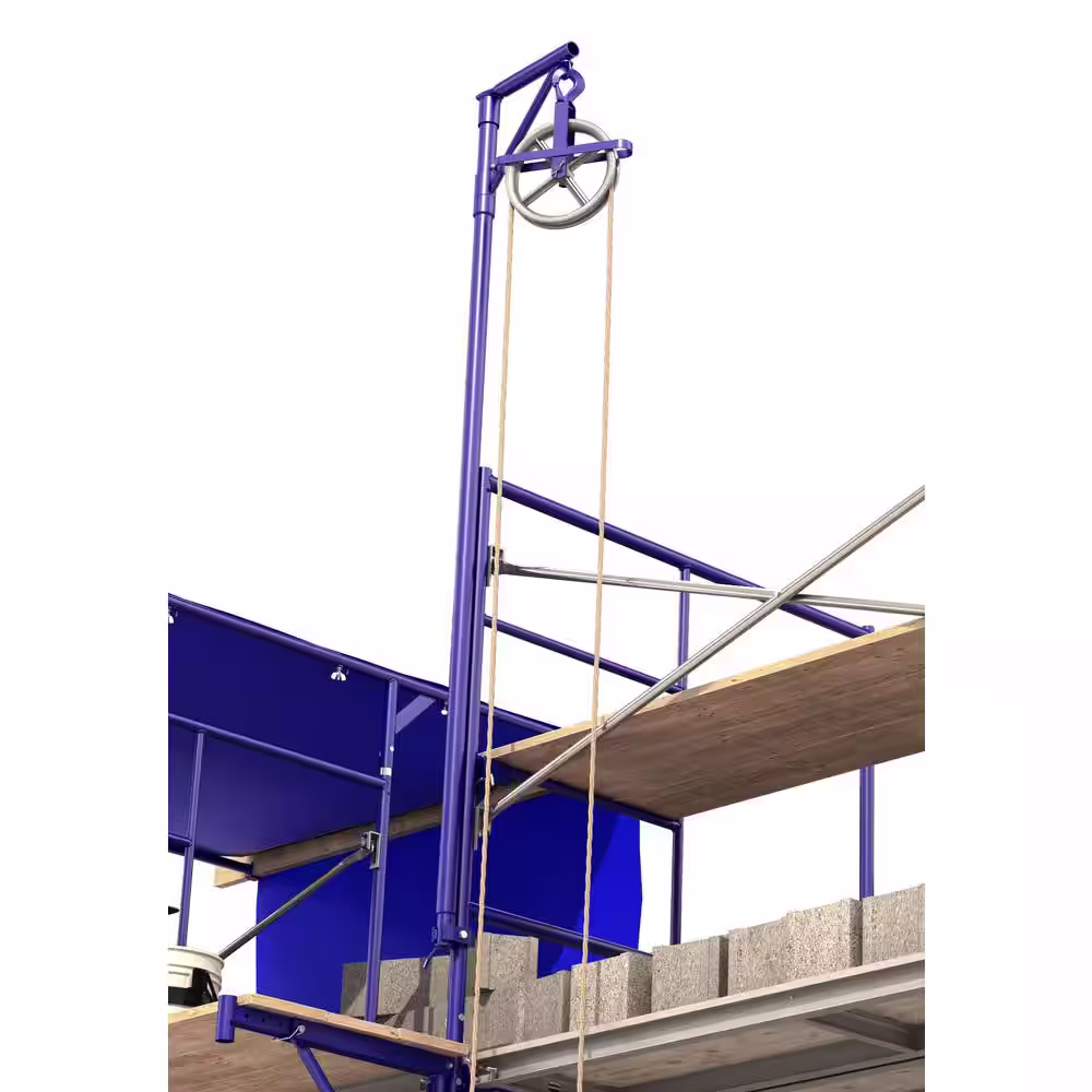 Bon Tool 12 in. Scaffolding Gin Wheel for Hoisting