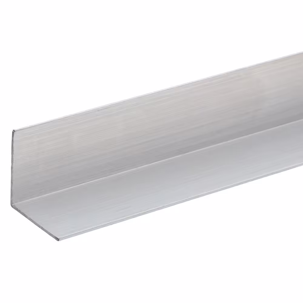 Everbilt 1-1/2 in. x 96 in. Aluminum Angle with 1/16 in. Thick