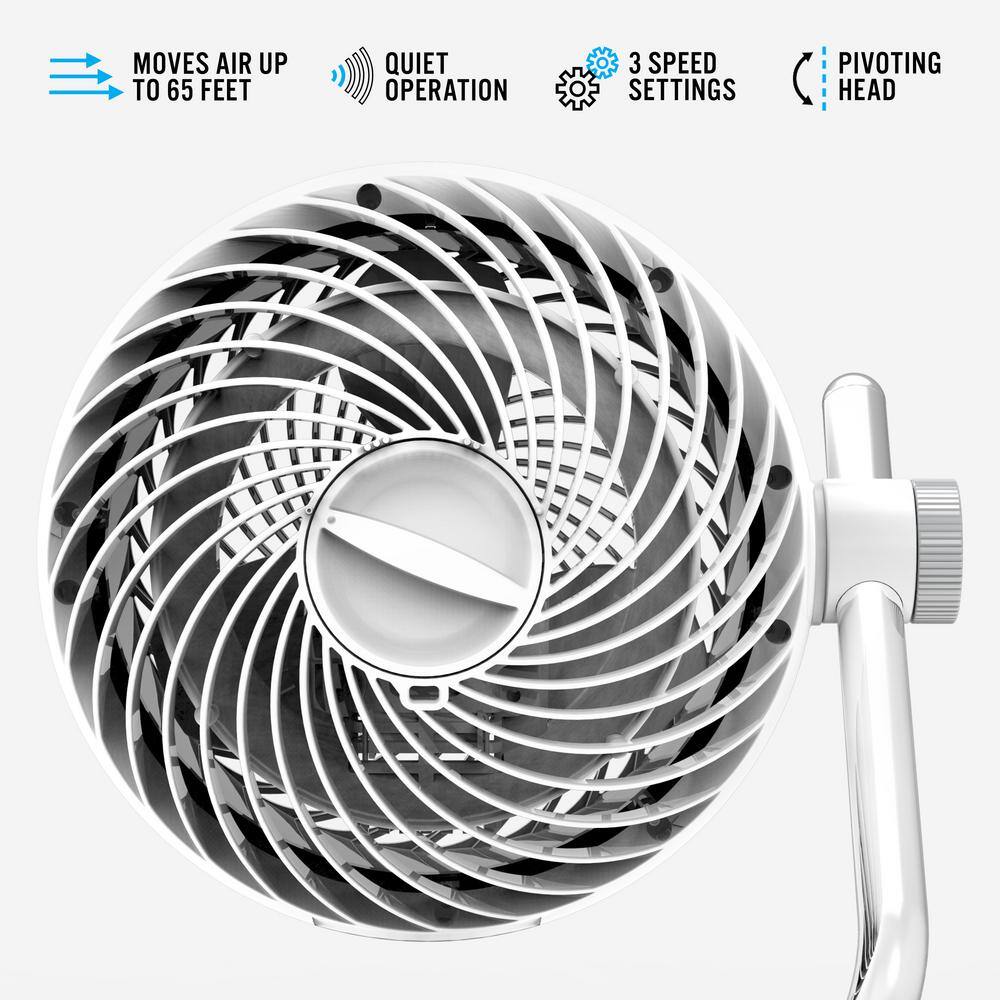 Vornado Pivot5 7.23in 3-Speeds Rotating Whole Room Air Circulator Fan