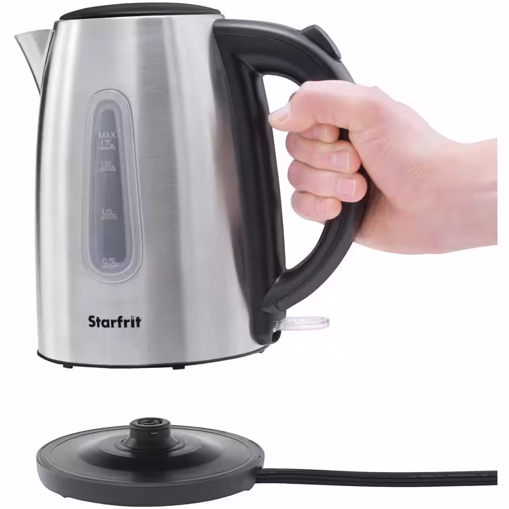 Starfrit 2-Cup Stainless Steel Electric Kettle