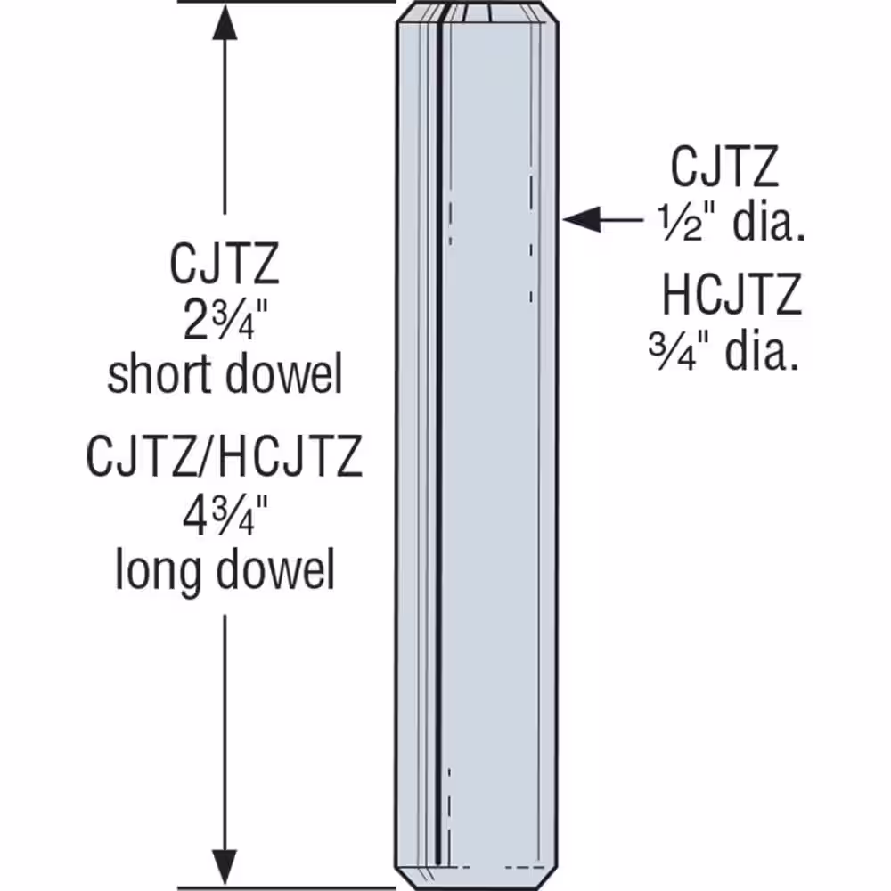 Simpson Strong-Tie 12-Gauge ZMAX Galvanized Concealed Joist Tie with (3) Short Pins