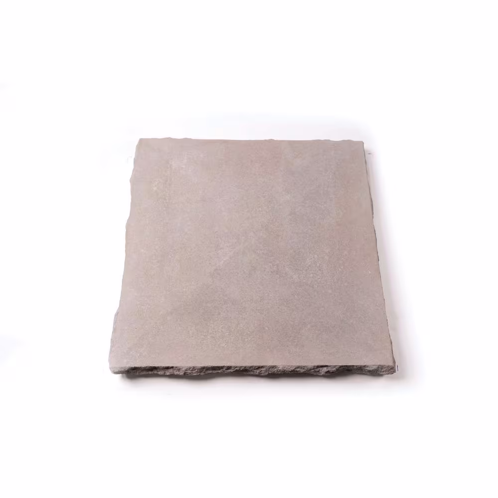 ClipStone Grey Peaked Solid Column CapStone 18 in. x 18 in.