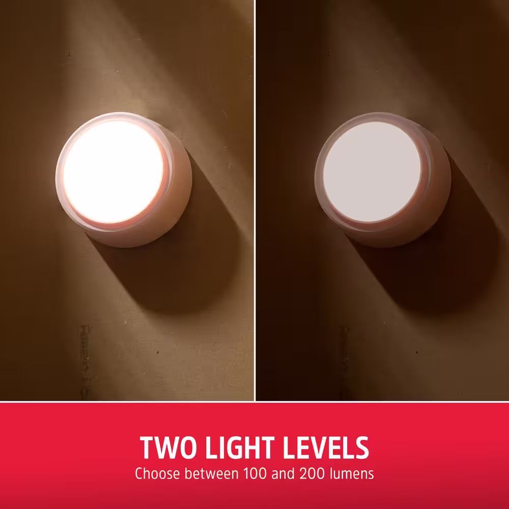 Energizer Battery Operated LED Ceiling Night Light Fixture with Remote