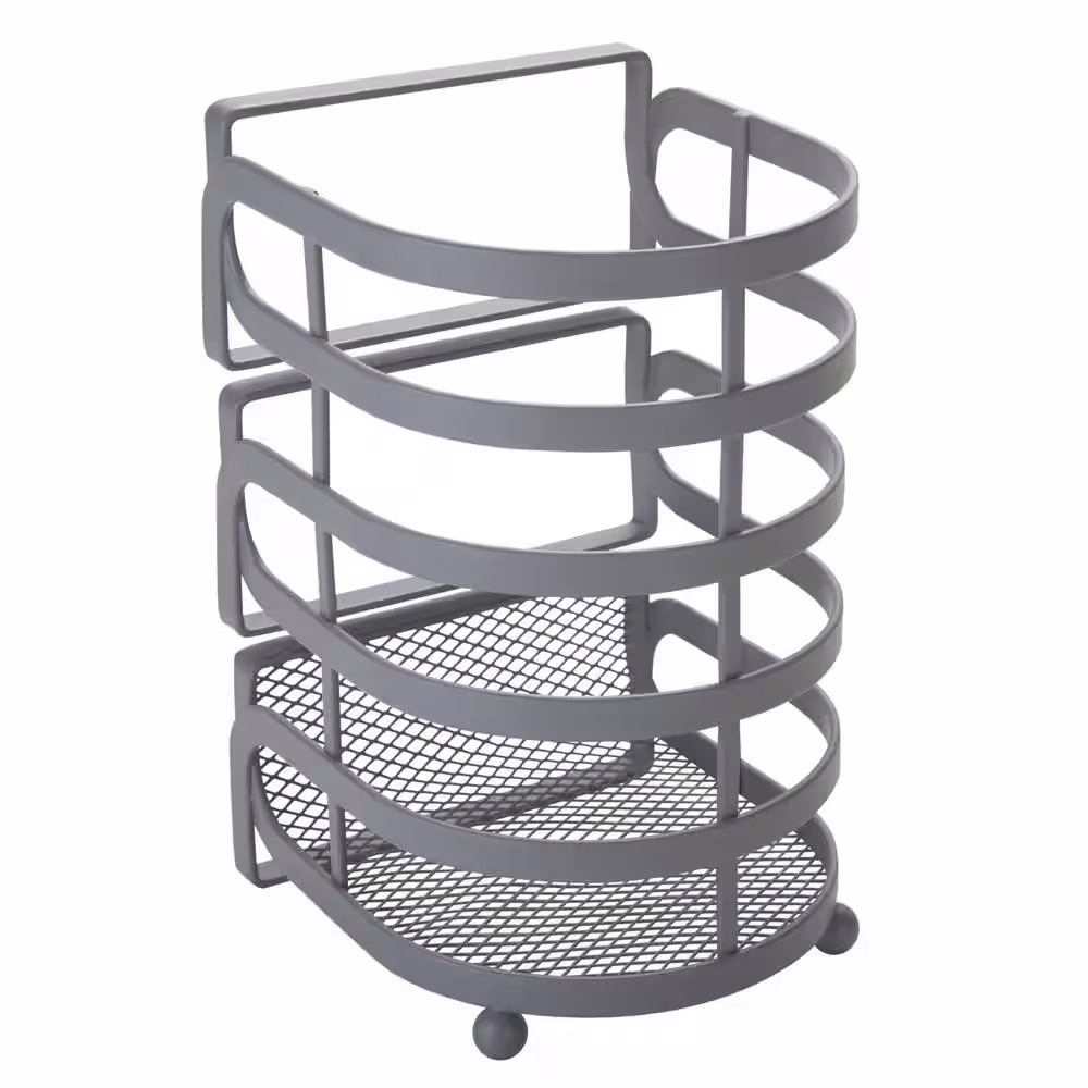 Kitchen Details Grey Utensil Holders