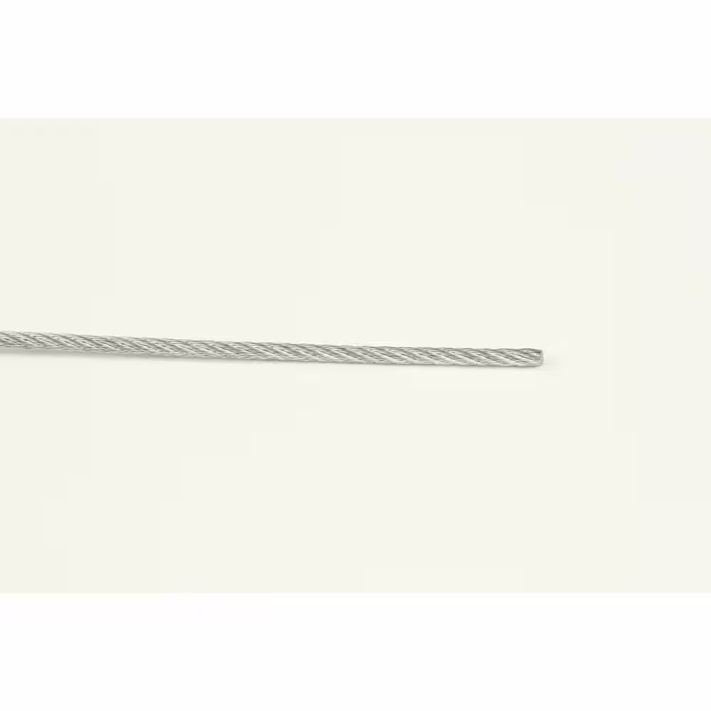 Everbilt 1/16 in. x 50 ft. Galvanized Steel Uncoated Wire Rope