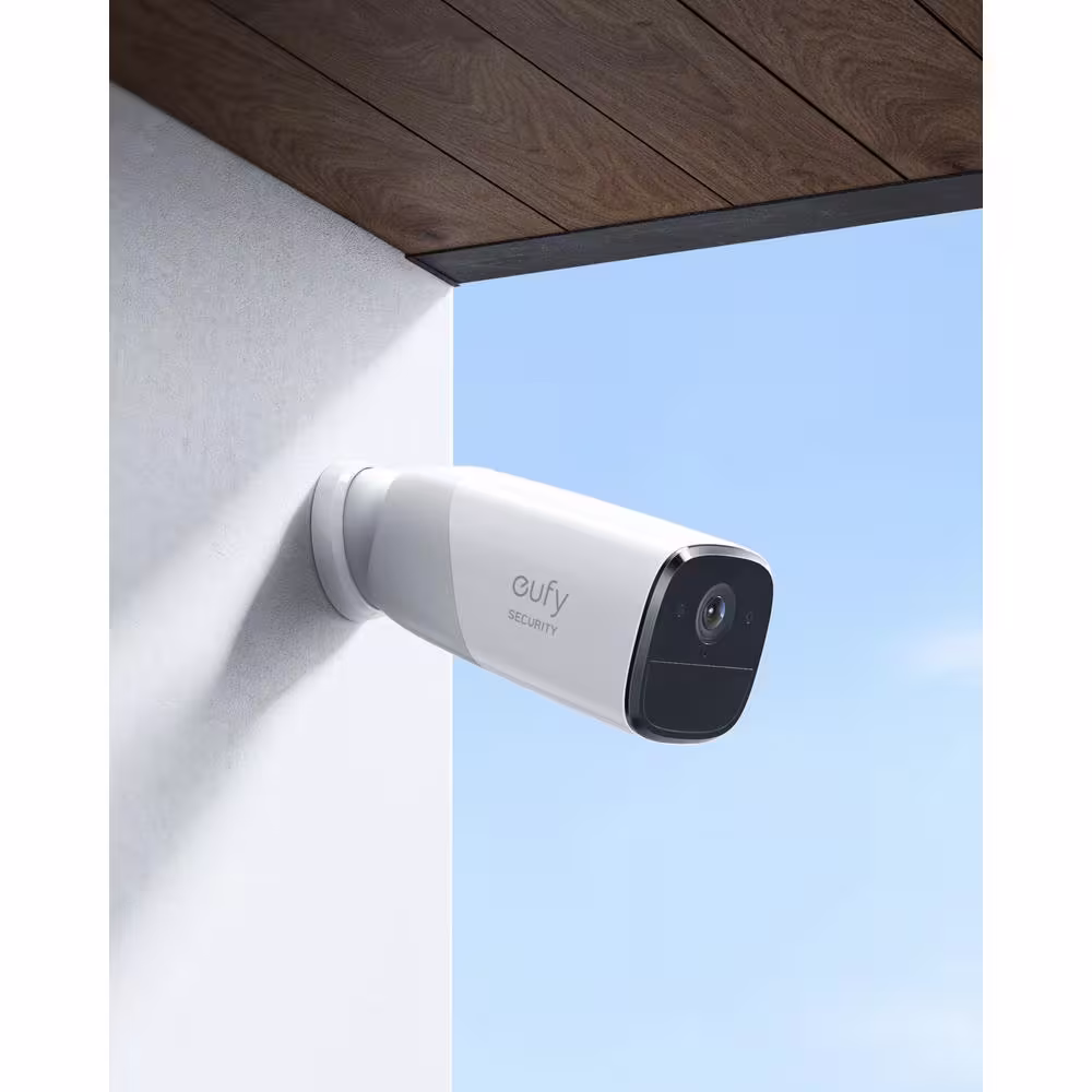 eufy Security EufyCam 2 Pro Wireless Home Security Camera System, 3-Cam Kit, 365-Day Battery Life, 2K Resolution, No Monthly Fee