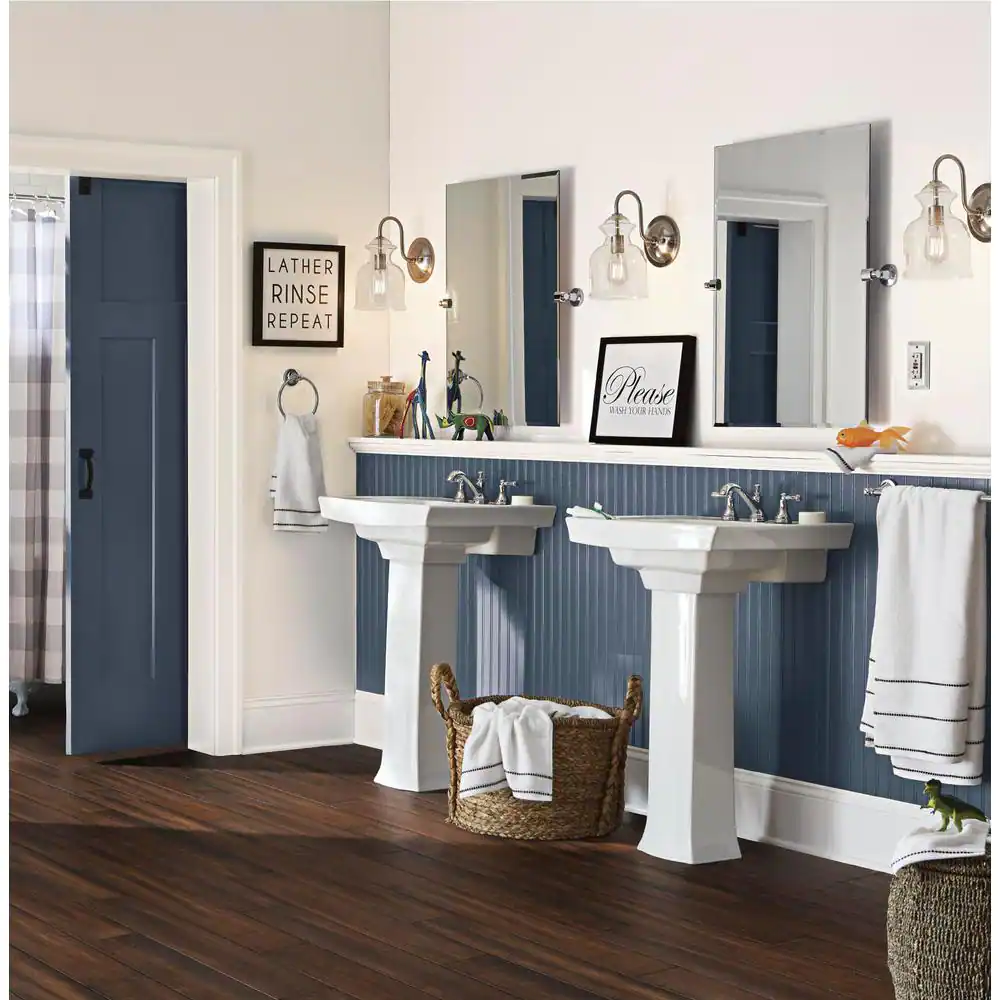 Lifeproof Florence 9/32 in. T x 5.1 in. W Waterproof Hand Scraped Engineered Bamboo Flooring (15.5 sqft/case)
