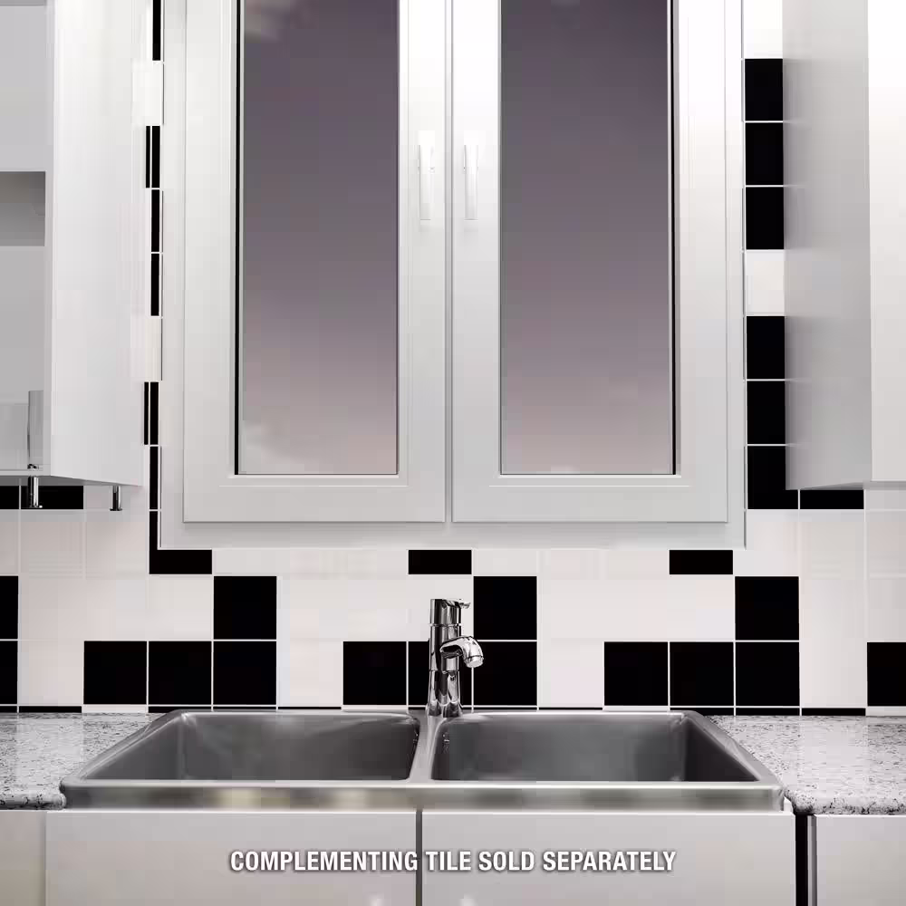 Merola Tile Twist Square Soft Cream 11-3/4 in. x 11-3/4 in. Ceramic Mosaic Tile (9.8 sq. ft./Case)