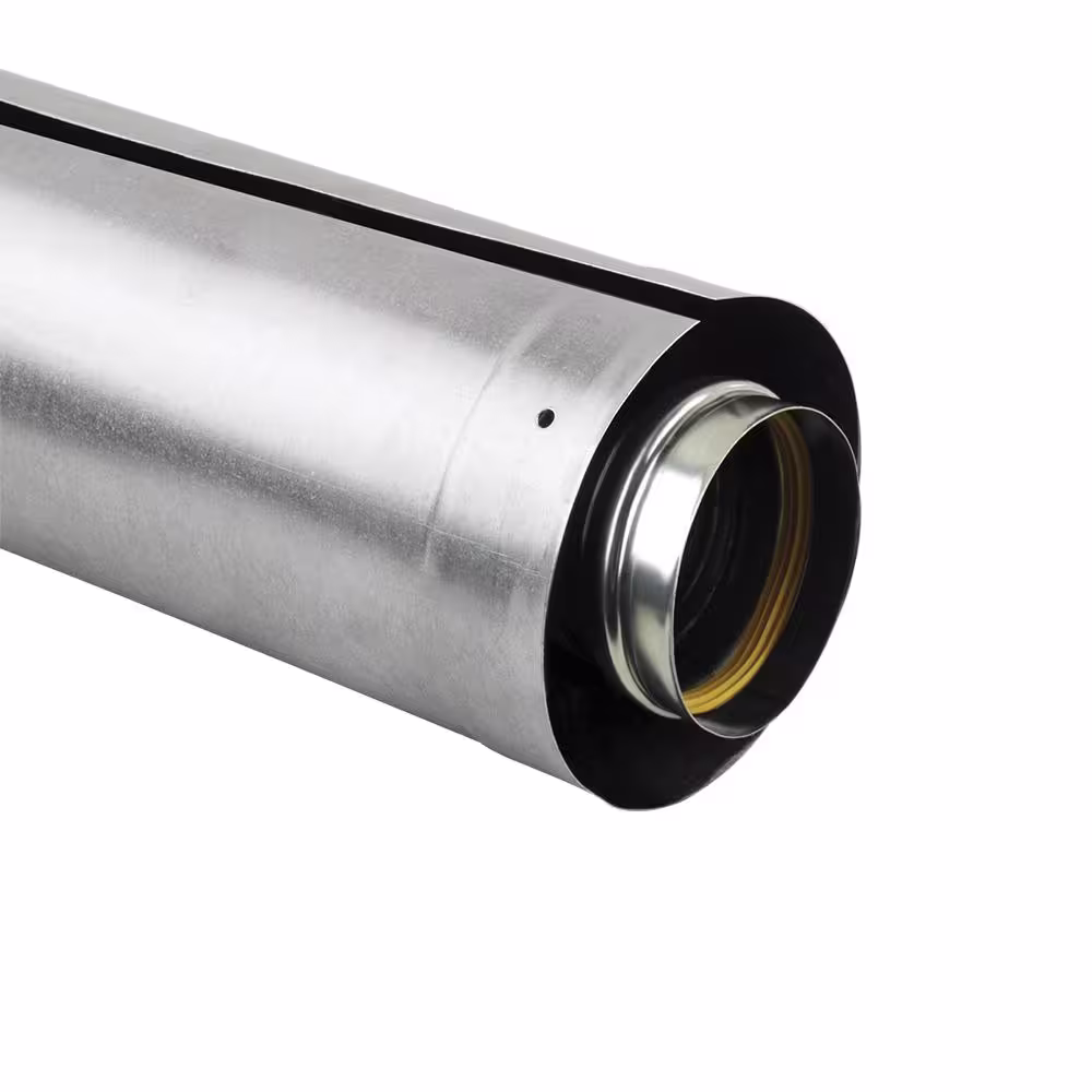 Rheem Adjustable Vent Length 3 x 5 in. Stainless Steel Concentric Vent for Indoor Tankless Gas Water Heaters