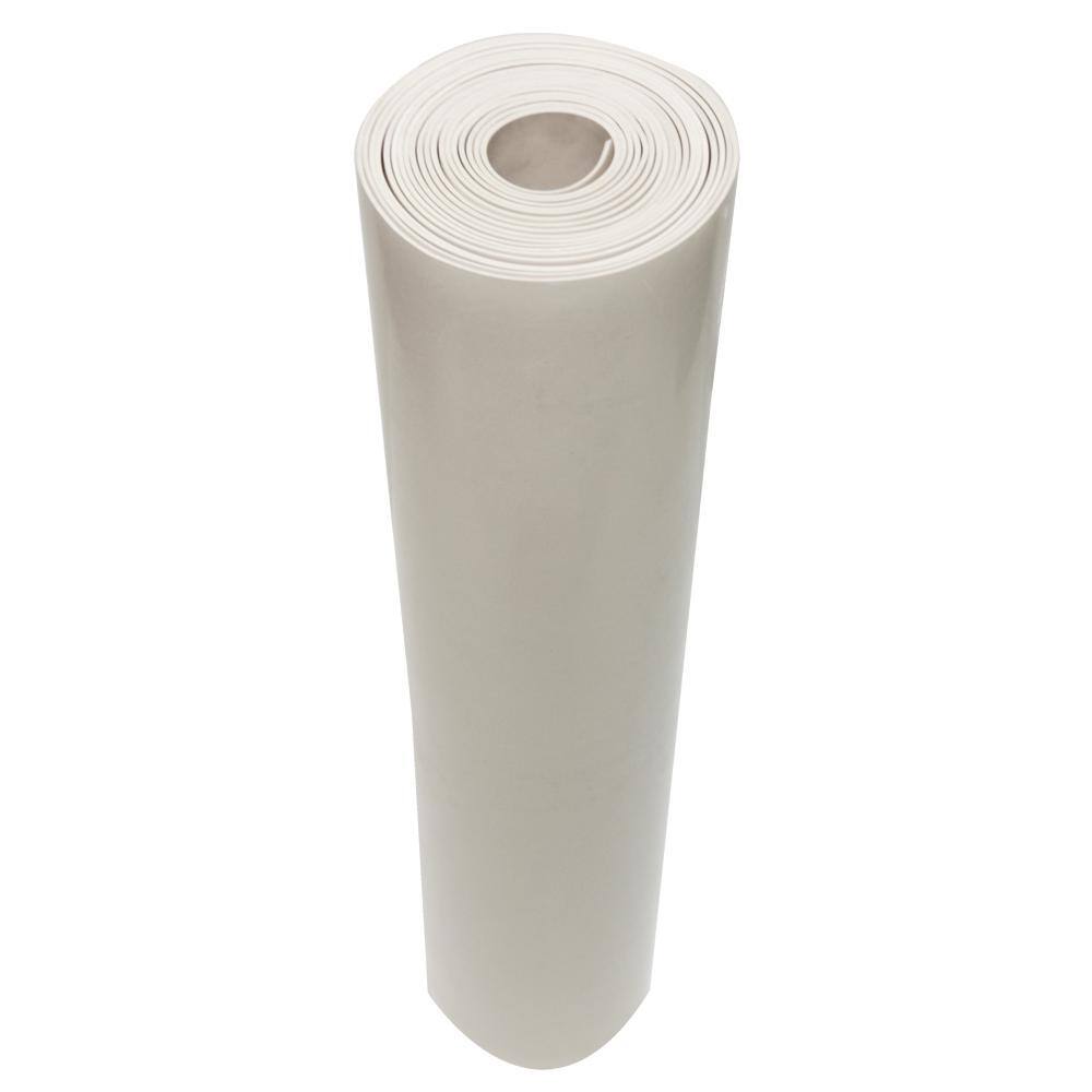 Rubber-Cal Nitrile Commercial Grade 60A - 1/4 in. Thick x 24 in. Width x 12 in. Length Off-White Buna Sheets