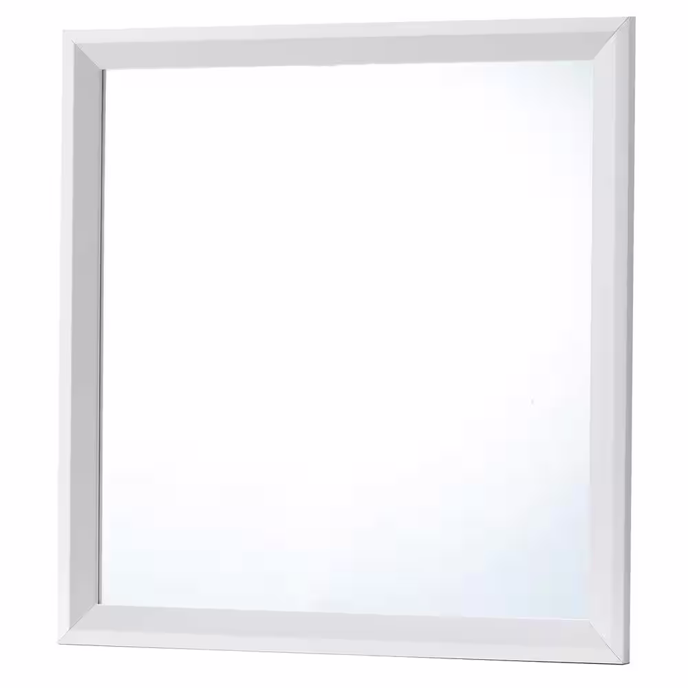 AndMakers 36 in. x 36 in. Classic Square Framed Dresser Mirror